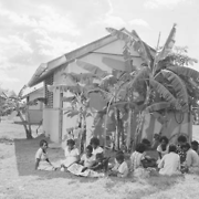 A family hut at Bagot Aboriginal Reserve, near Darwin, NT.